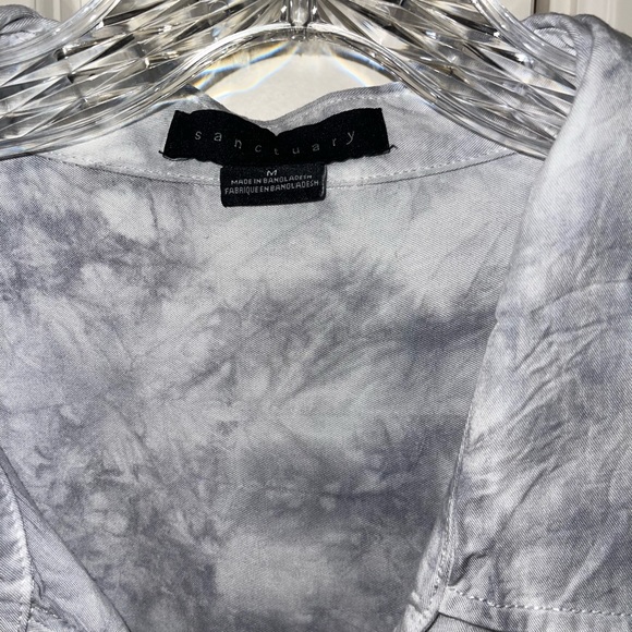 Sanctuary tye-dye long sleeve button up - Picture 2 of 2